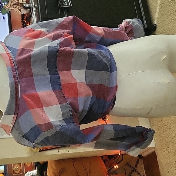 Make & model plaid top - Picture 3 of 6